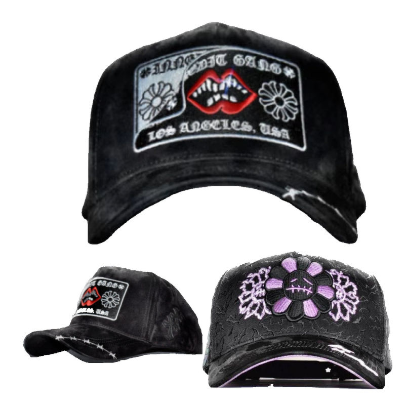 Baseball Cap Factory - OEM Custom Logo 5 Panel Curved Brim