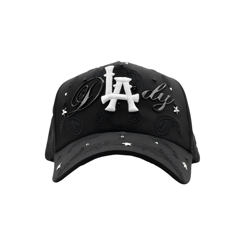 Baseball Cap Manufacturer - OEM Embroidery 5-Panel Rhinestone
