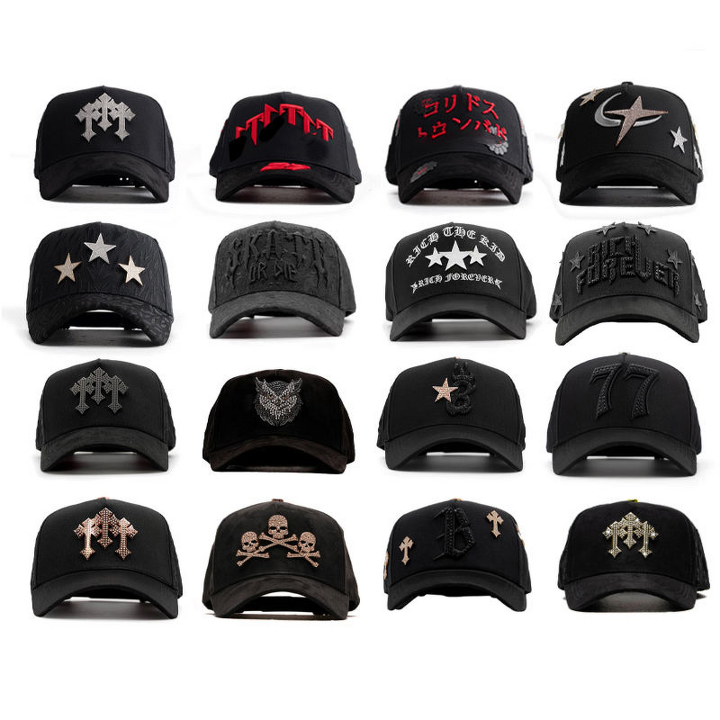 Baseball Cap Supplier - OEM Distressed Suede Adjustable Cap