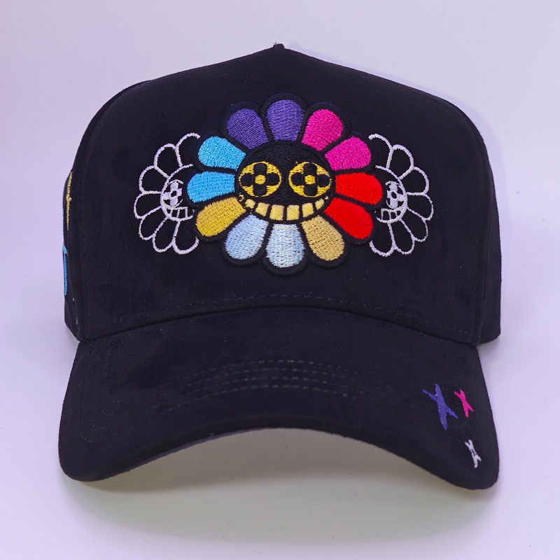 Baseball Cap Supplier - OEM Suede Barbas Hats Custom Logo