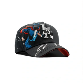 Baseball Cap Factory - OEM 5 Panel Rhinestone Suede Cap