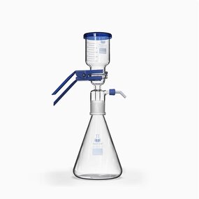 Vacuum Filtration System Factory - 300ml with Fritted Disc Clamp