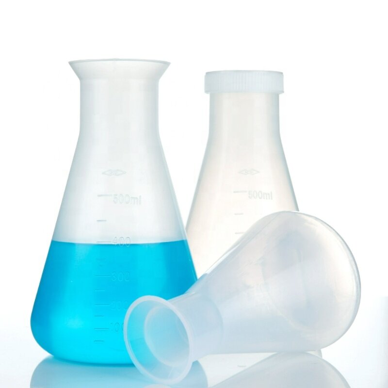 Conical Flask Factory - 250ml Plastic with Cap Laboratory
