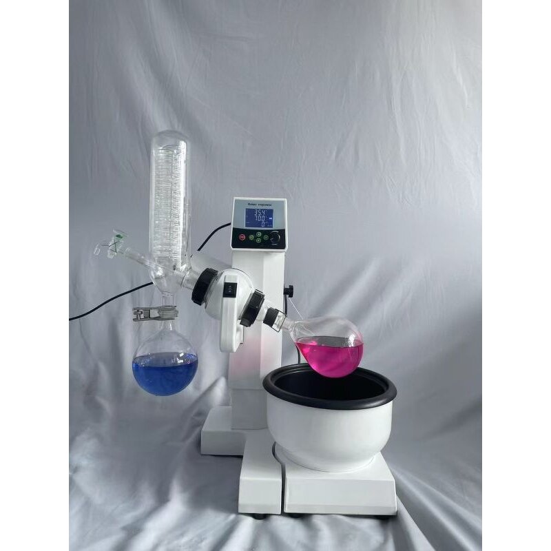 Sliding Rotary Evaporator Factory - 2L Up-and-Down Extraction Machine