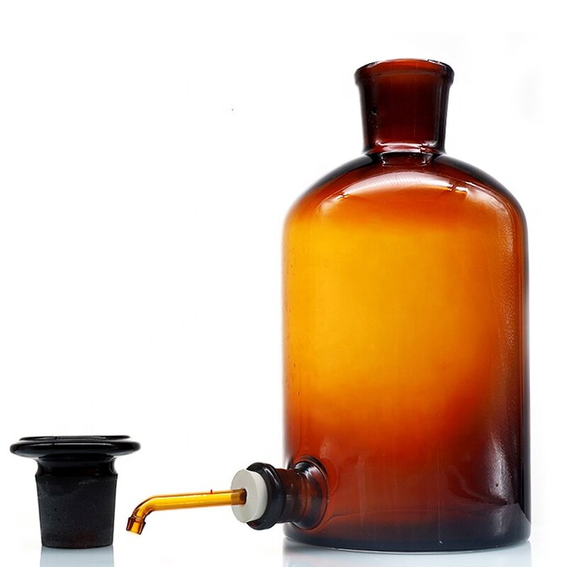 Aspirator Bottle Factory - 10000ml Amber Glass Laboratory OEM