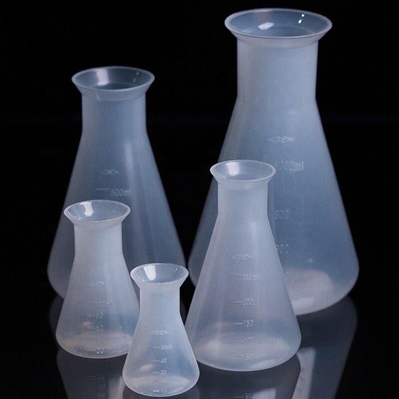 Erlenmeyer Flask Factory - Narrow Neck Plastic 250-1000ml Conical