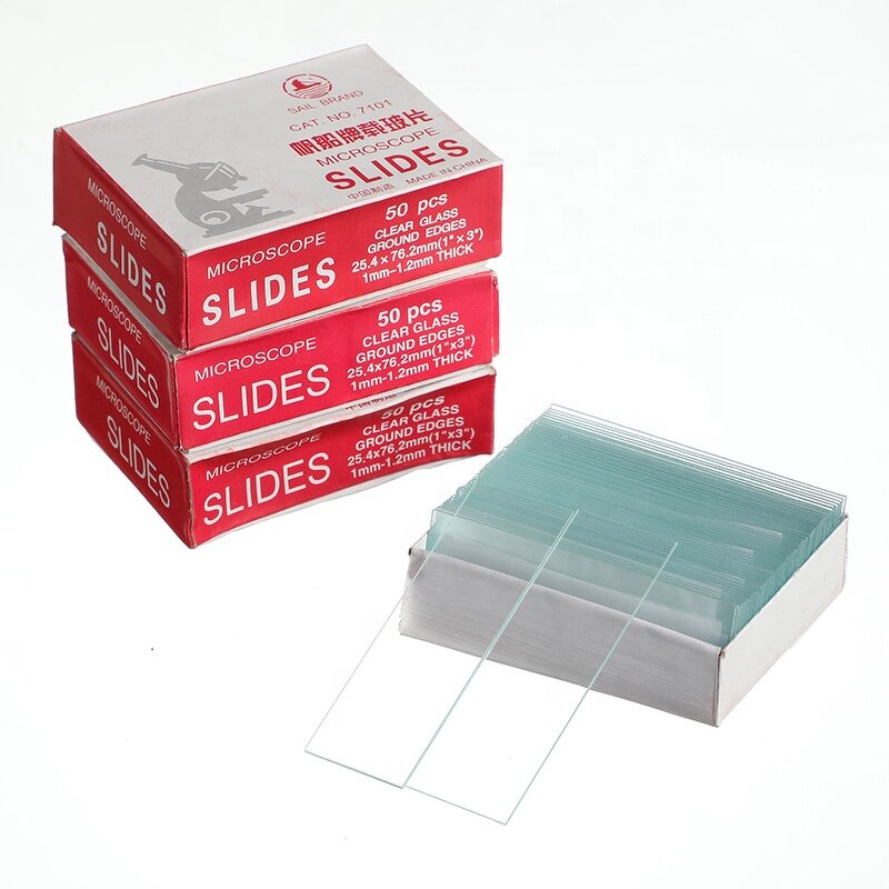 Microscope Slides Factory - 7101 Glass Slides 50 per Packet