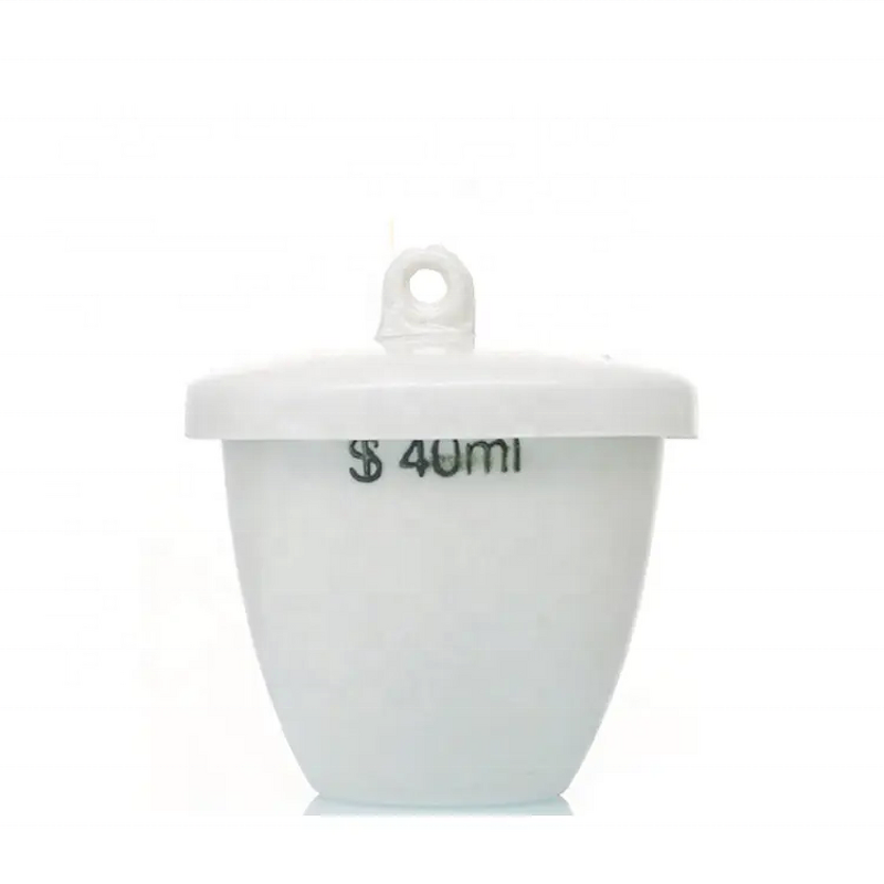 Porcelain Crucible Factory - 50ml with Cover Lid Laboratory Supply