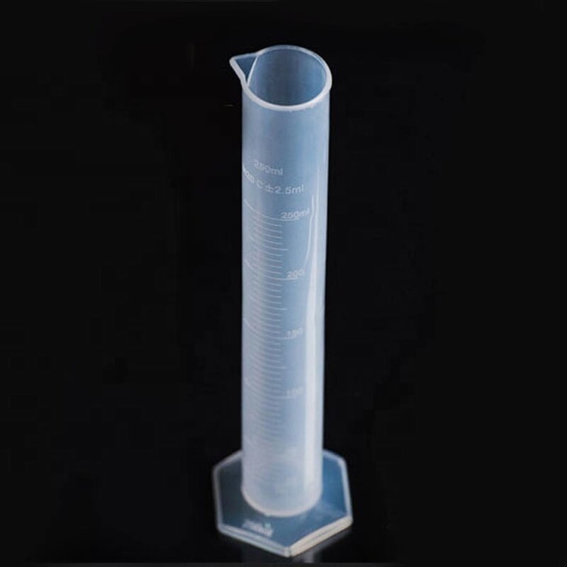 Measuring Cylinder Manufacturer - 10ml Clear Plastic with Spout