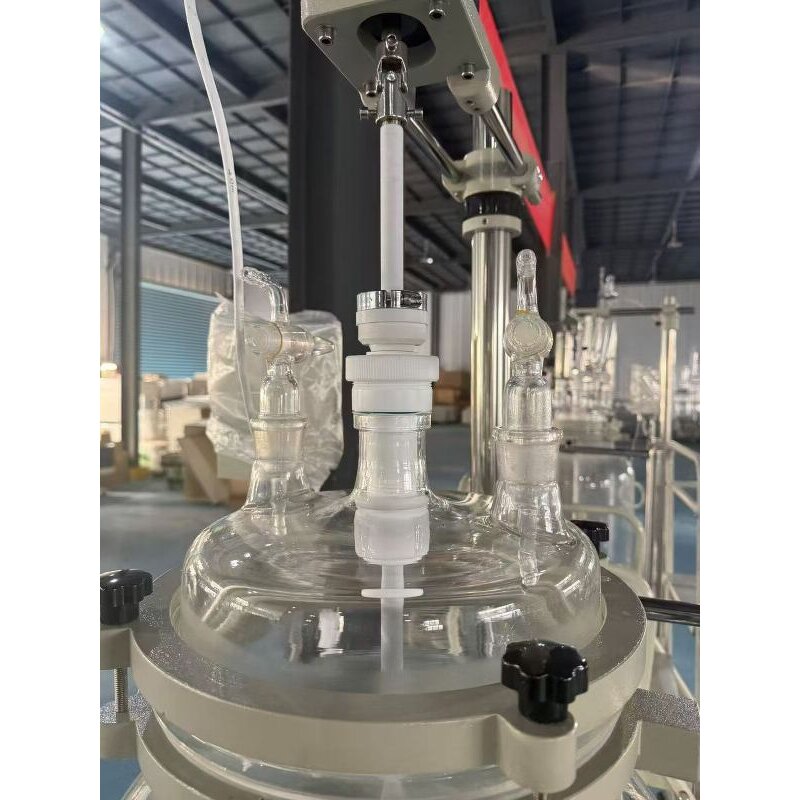 Double Layer Glass Reactor Factory - 150L Temperature-controlled Lab Reactor