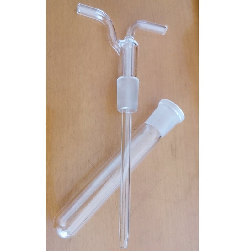 Glass Impinger Factory - 30ml with Open Tube End Inlet/Outlet