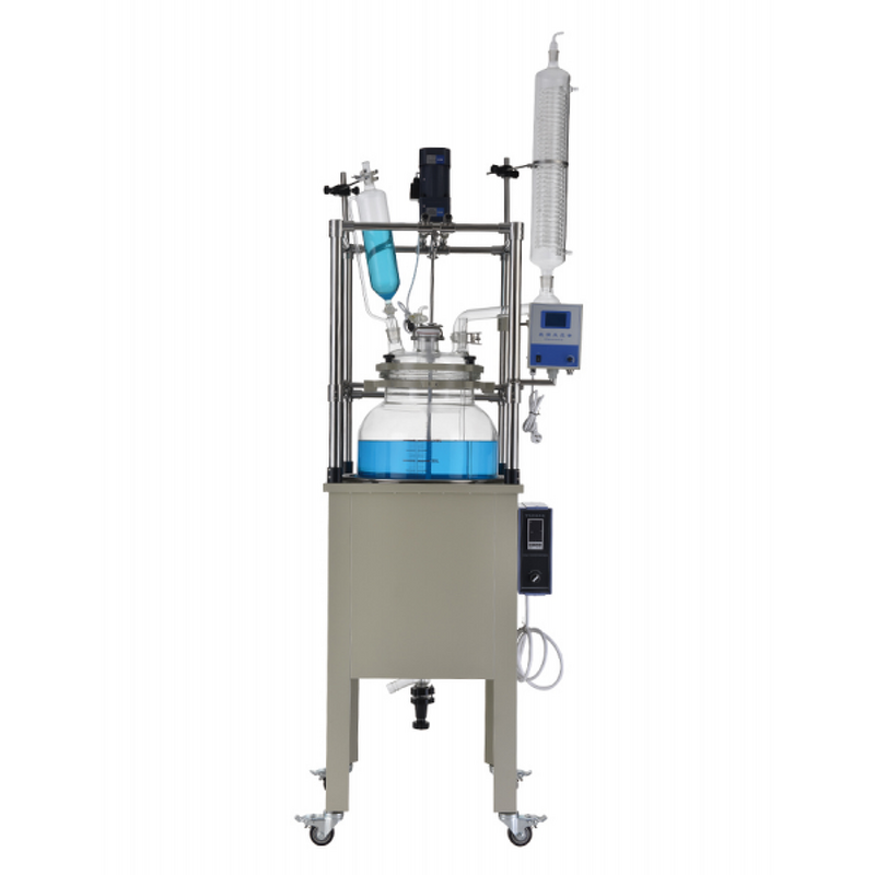 Glass Reactor Kettle Factory - 1L Single-Layer Chemical Vessel OEM