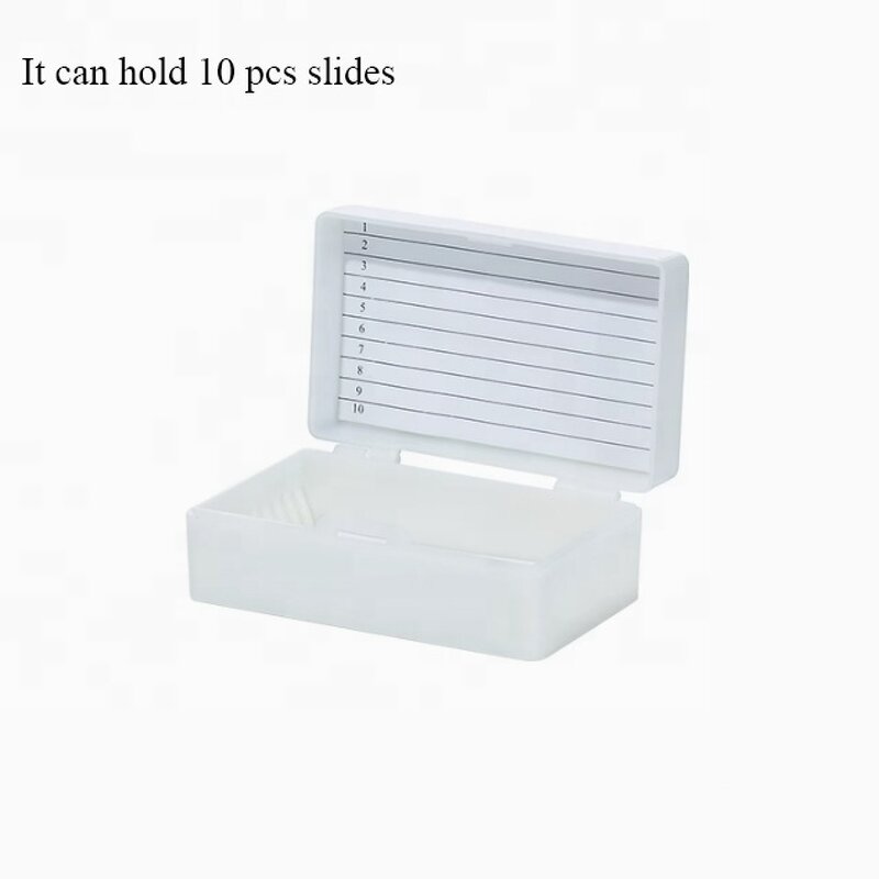 Slide Storage Box Factory - 25 Place Plastic Microscope Slide Box