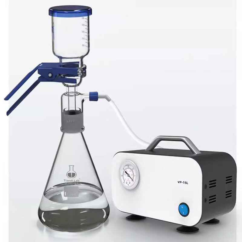 Vacuum Filtration System Factory - 300ml with Fritted Disc Clamp