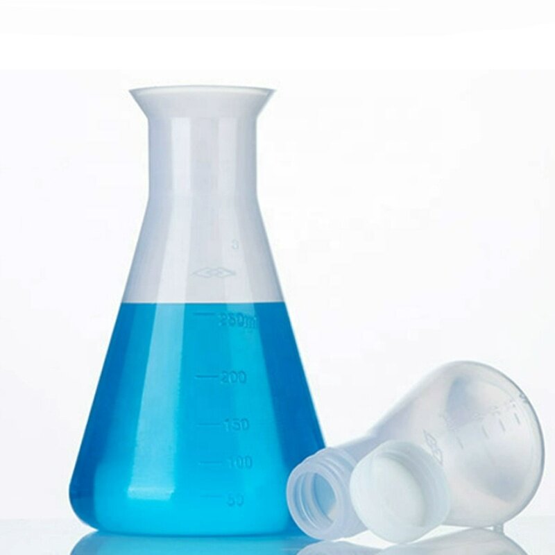 Conical Flask Factory - 250ml Plastic with Cap Laboratory