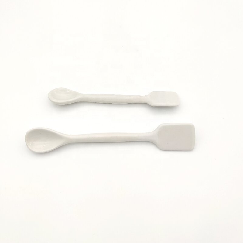 Ceramic Spatula Factory - 140mm Length with Spoon End Lab