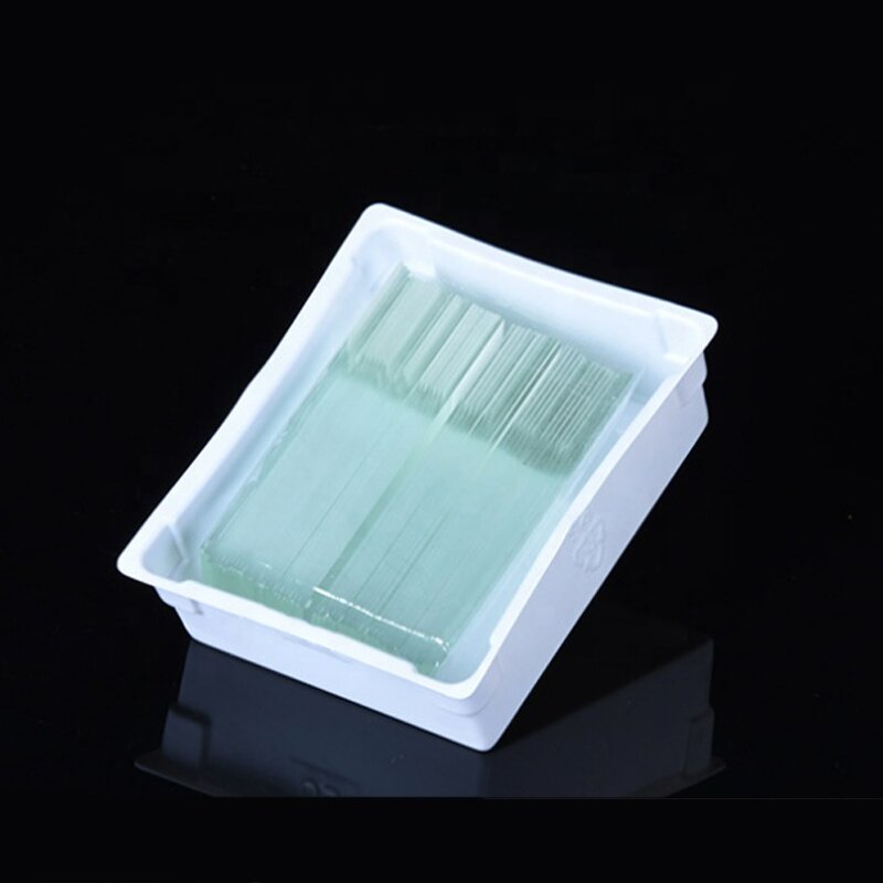 Microscope Cover Slip Factory - 7109 with White Edge Slide Cover