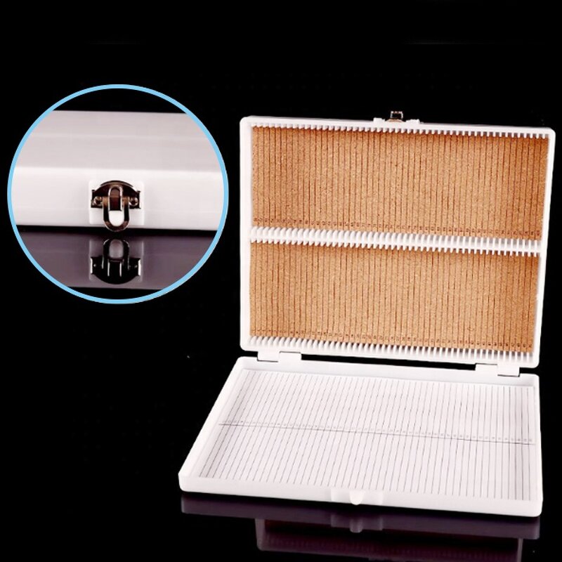 Microscope Slide Case Factory - ABS Material Storage for 100 Slides