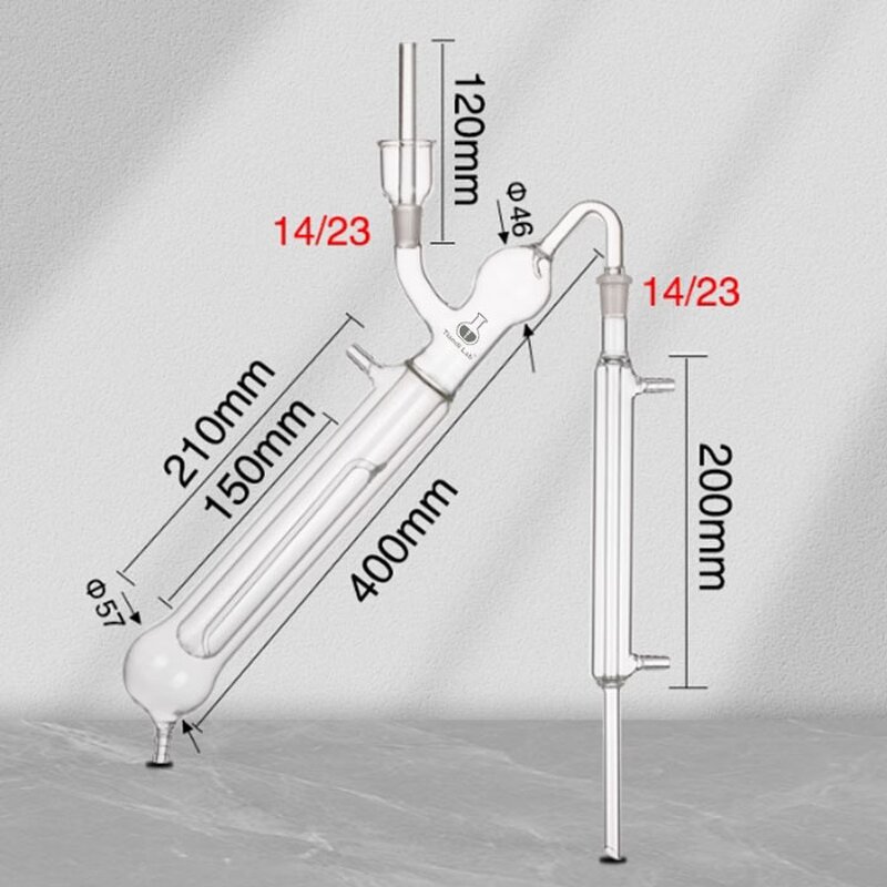 Kjeldahl Distilling Apparatus Factory - Semicro with 200mm Condenser