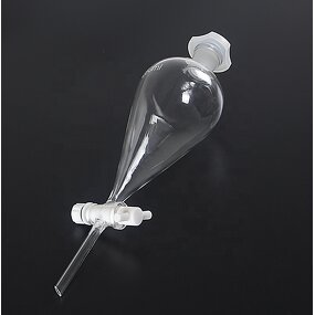Separatory Funnel Manufacturer - 1000ml Glass with PTFE Stopcock