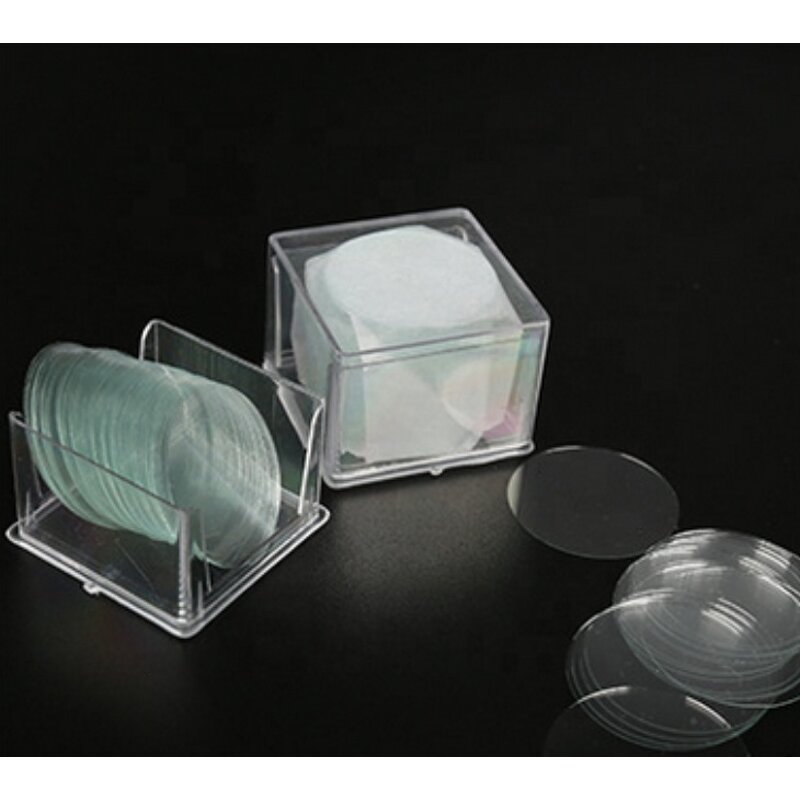 Microscope Cover Slip Manufacturer - Circular Round Glass Cover Slip