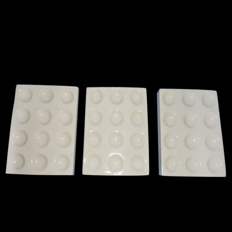 Spot Plate Factory - Porcelain White with 12 Depressions Lab