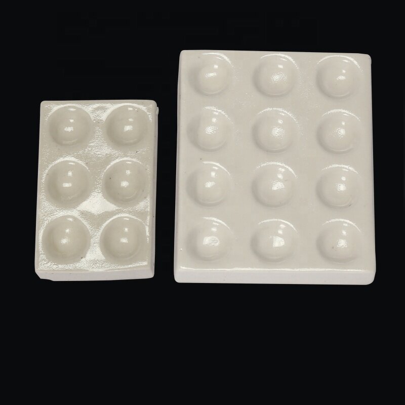 Spot Plate Factory - Porcelain White with 12 Depressions Lab