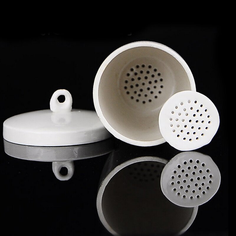 Porcelain Crucible Factory - Perforated Bottom for Extractions Lab