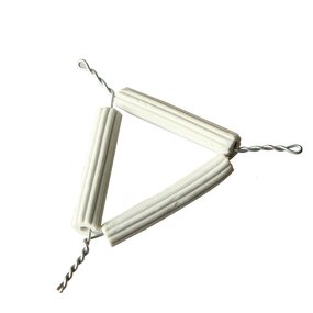 Crucible Triangle Factory - 55mm with Clay Pipe Stems Lab