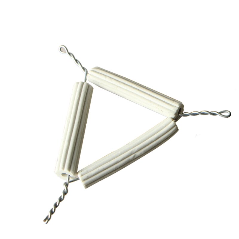 Crucible Triangle Factory - 55mm with Clay Pipe Stems Lab