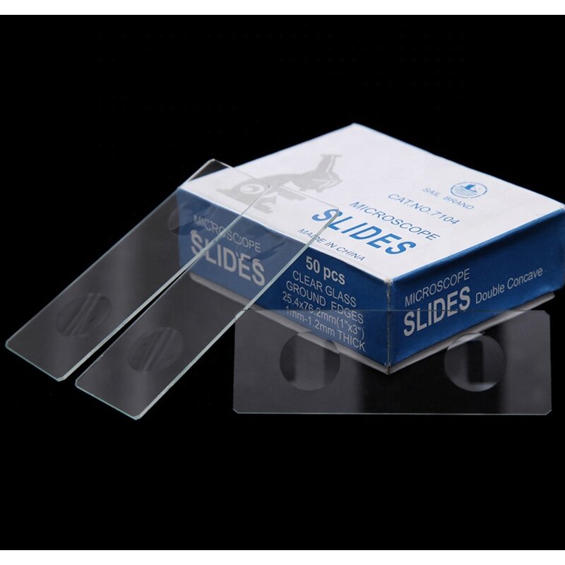 Microscope Slides Factory - Single Depression Concave Medical Glass