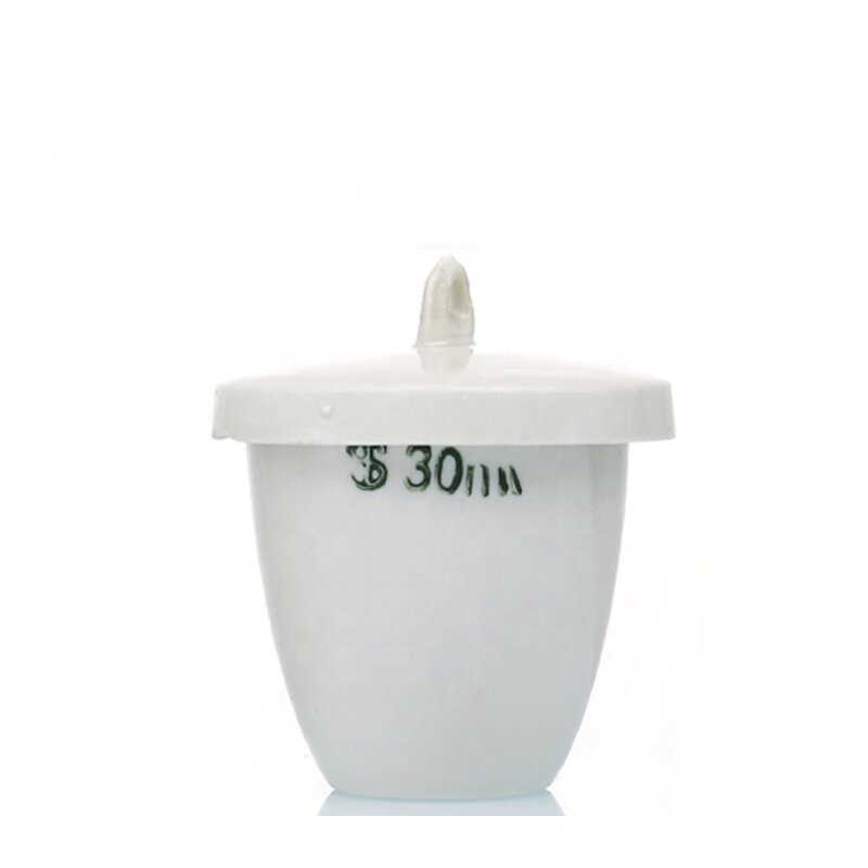 Porcelain Crucible Manufacturer - 40ml Low Form with Lid Lab