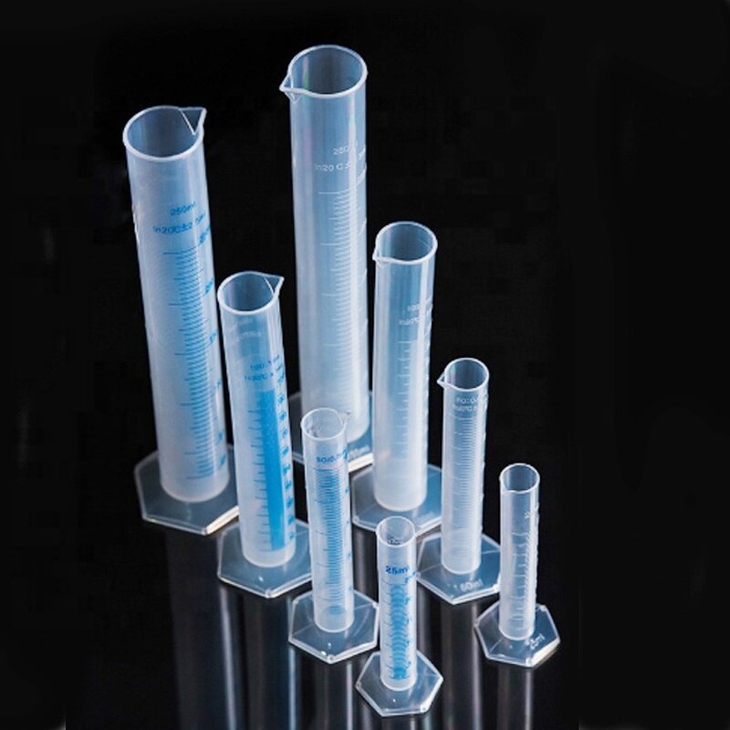 Measuring Cylinder Factory - 500ml Plastic Transparent Graduated