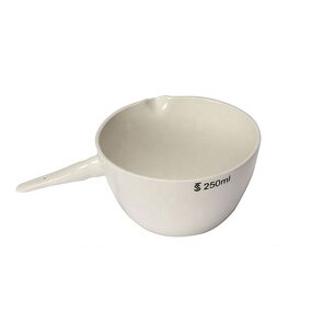 Evaporating Dish Factory - 250ml Porcelain Ceramic with Handle