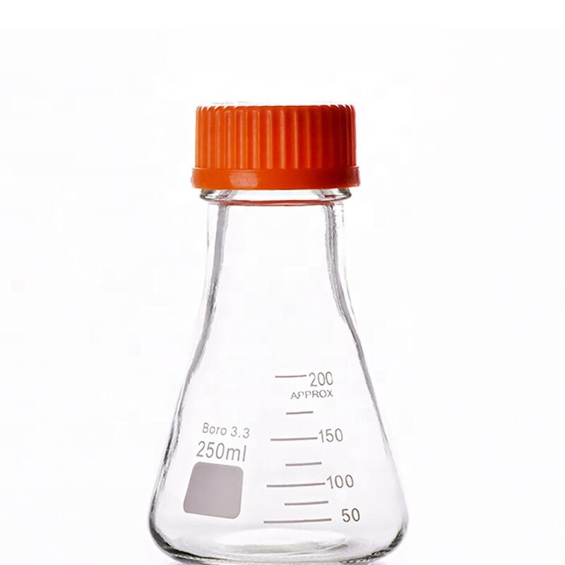 Erlenmeyer Flask Factory - 500ml Borosilicate Glass with Screw Cap