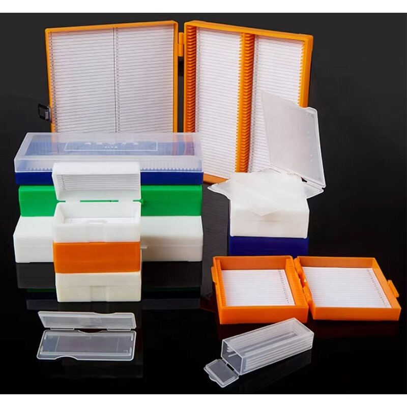 Slide Storage Box Factory - 25 Place Plastic Microscope Slide Box