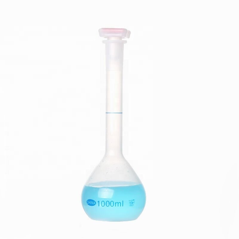 Volumetric Flask Factory - 25-100ml Plastic with Stopper OEM