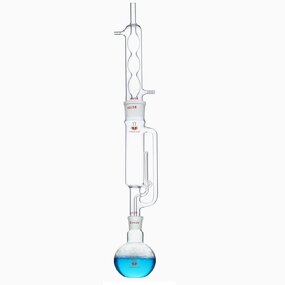 Extraction Apparatus Factory - 250ml Soxhlet with Coiled Condenser