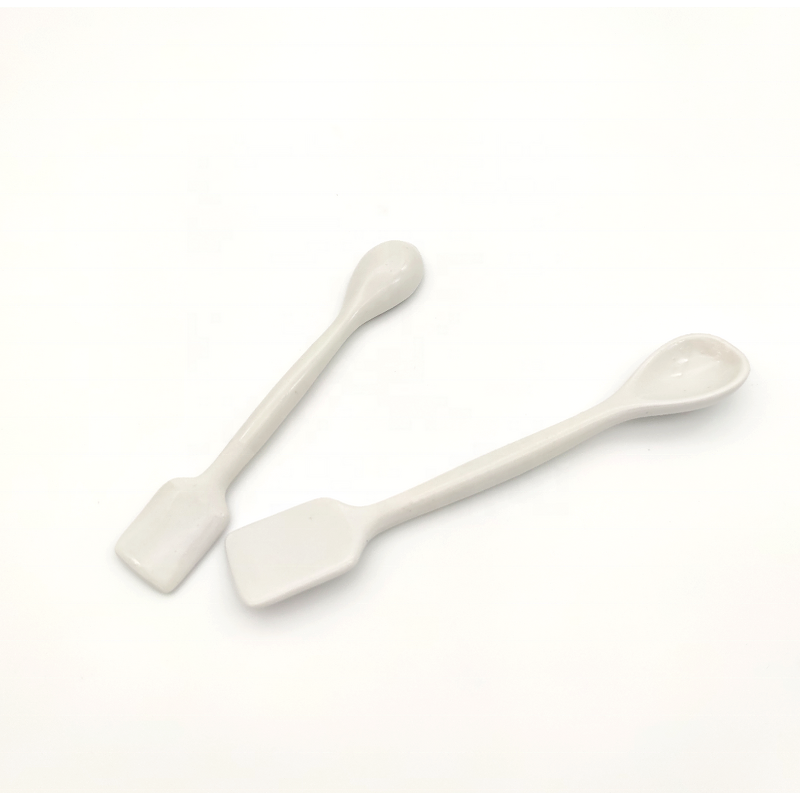 Ceramic Spatula Factory - 140mm Length with Spoon End Lab