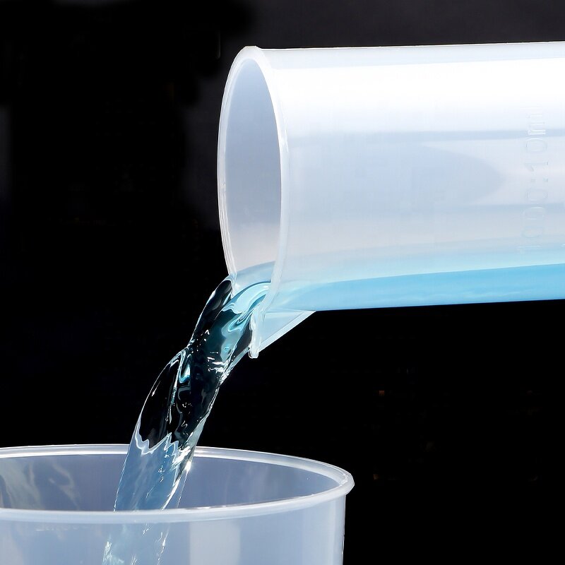 Measuring Cylinder Factory - 500ml Plastic Transparent Graduated