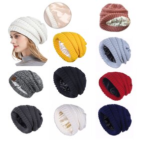 Winter Beanie Factory - OEM Women's Acrylic Satin Lined Hat