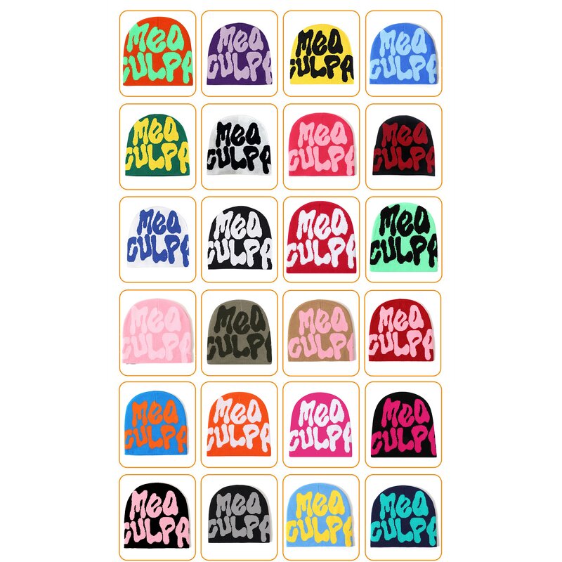 Beanie Hat Factory - OEM Jacquard Woven All Over Print Y2K