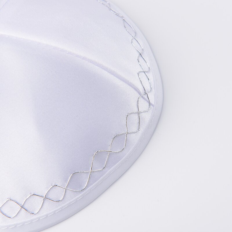 Kippah Hats Supplier - OEM Wholesale Jewish Satin Embroidery
