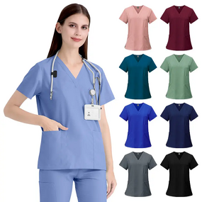 Nursing Scrubs Factory - OEM Custom Athletic Spandex Hospital Uniforms