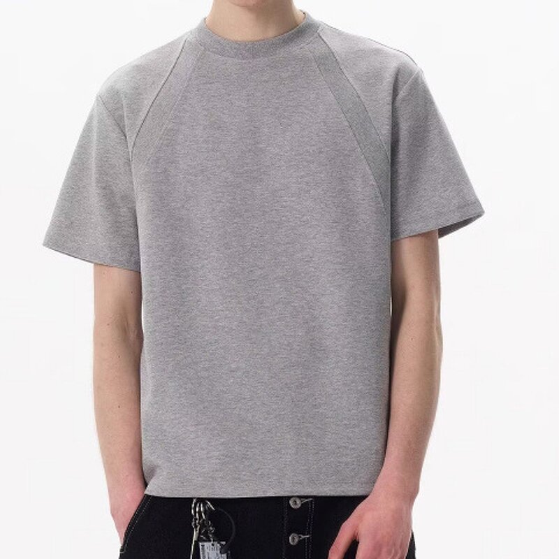 T-Shirt Supplier - OEM Custom Cropped Boxy Fit Oversize Tee