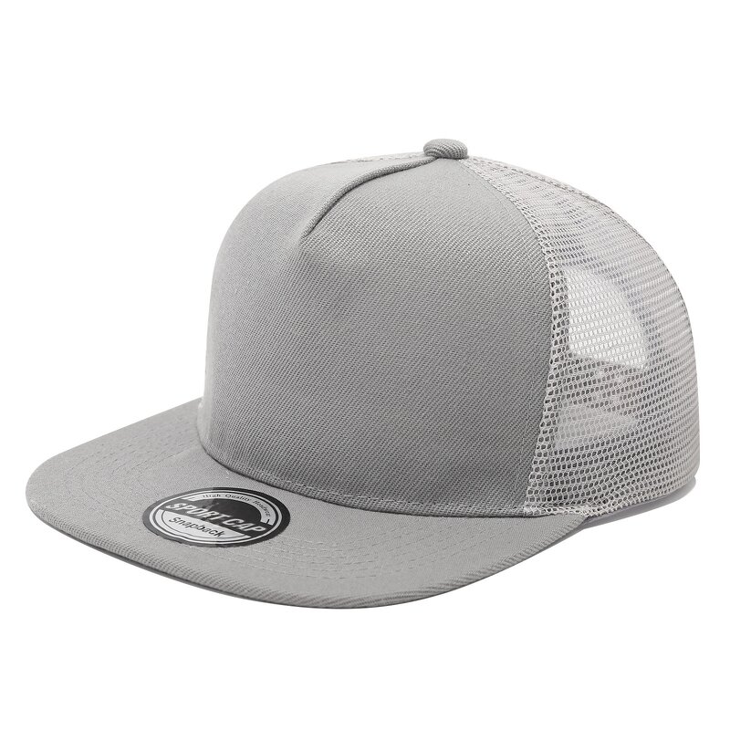 Trucker Hat Supplier - OEM Customized Leather Patch 5 Panels