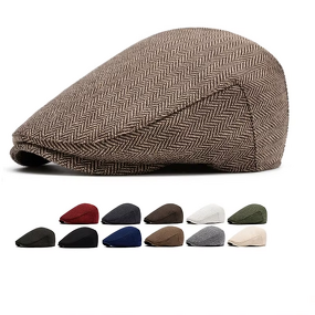 Beret Manufacturer - OEM Custom Men's Classic British Tweed