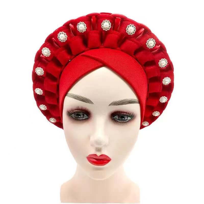 Headtie Turban Factory - OEM African Shinning Suto Gele