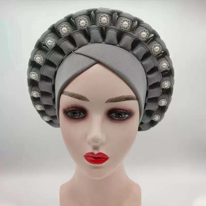 Headtie Turban Factory - OEM African Shinning Suto Gele