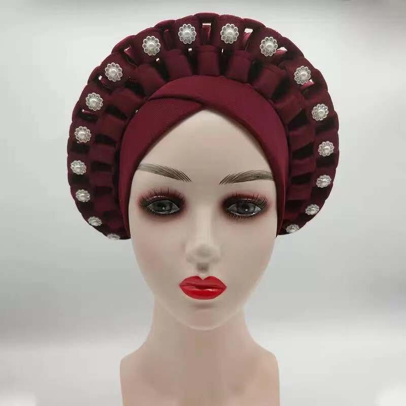 Headtie Turban Factory - OEM African Shinning Suto Gele